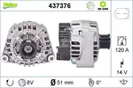 Alternator VALEO 437376