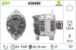 Alternator VALEO 439480