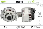 Alternator VALEO 440039