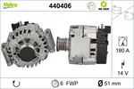 Alternator VALEO 440406