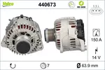 Alternator VALEO 440673