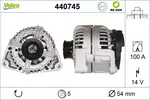 Alternator VALEO 440745