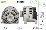 Alternator VALEO 440917