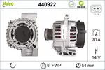 Alternator VALEO 440922