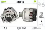 Alternator VALEO 443016