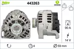 Alternator VALEO 443263
