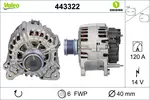 Alternator VALEO 443322
