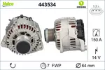 Alternator VALEO 443534