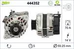 Alternator VALEO 444352