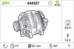 Alternator VALEO 444527