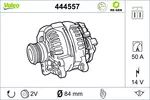 Alternator VALEO 444557