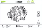 Alternator VALEO 444560