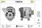 Alternator VALEO 746016