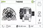 Alternator VALEO 746092