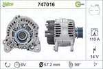 Alternator VALEO 747016