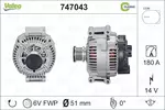 Alternator VALEO 747043