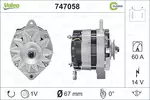 Alternator VALEO 747058