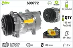 Kompresor klimatyzacji VALEO 699772
