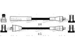 Przewody zapłonowe - zestaw VALEO 346564