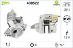 Rozrusznik VALEO 438522