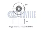 Wałek rozrządu RUVILLE 216577