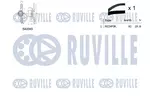 Zestaw paska rozrządu + pompa wody RUVILLE 55953702