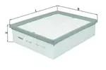 filtr powietrza KNECHT LX1244
