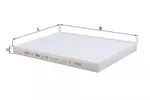 Filtr kabinowy KNECHT LA 1163
