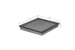 Filtr powietrza KNECHT LX 1273