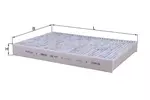 Filtr powietrza KNECHT LX 1043