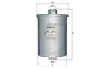 Filtr paliwa KNECHT KL 186