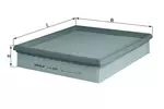 Filtr powietrza KNECHT LX 491