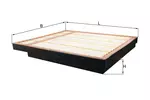 Filtr powietrza KNECHT LX 747