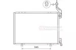 Skraplacz. klimatyzacja VAN WEZEL 18005593