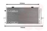 Chłodnica klimatyzacji - skraplacz VAN WEZEL 02005078
