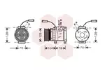 Kompresor klimatyzacji VAN WEZEL 0200K168