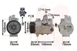 Kompresor klimatyzacji VAN WEZEL 0200K187