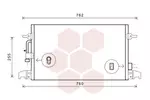 Chłodnica klimatyzacji - skraplacz VAN WEZEL 03005324