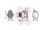 Kompresor, klimatyzacja VAN WEZEL 0300K281
