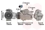 Kompresor klimatyzacji VAN WEZEL 0601K707