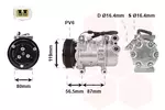 Kompresor klimatyzacji VAN WEZEL 0900K207