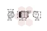 Kompresor klimatyzacji VAN WEZEL 1300K314