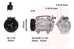 Kompresor klimatyzacji VAN WEZEL 1800K393