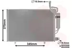 Chłodnica klimatyzacji - skraplacz VAN WEZEL 18015705