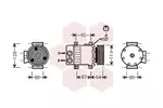 Kompresor klimatyzacji VAN WEZEL 2100K047