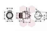 Kompresor klimatyzacji VAN WEZEL 3000K429