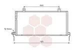 Chłodnica klimatyzacji - skraplacz VAN WEZEL 32005221