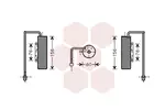 Osuszacz klimatyzacji VAN WEZEL 3700D453