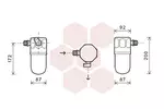 Osuszacz klimatyzacji VAN WEZEL 3700D563