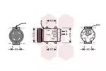 Kompresor klimatyzacji VAN WEZEL 4300K067